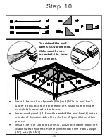 Preview for 16 page of Sojag 772830153248 Owner'S Manual