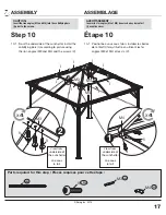 Preview for 17 page of Sojag 772830157154 Assembly Manual