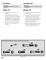 Preview for 20 page of Sojag 772830157154 Assembly Manual