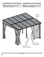 Preview for 6 page of Sojag 772830158779 Owner'S Manual