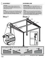 Preview for 18 page of Sojag 772830158779 Owner'S Manual