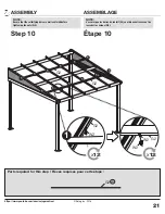 Preview for 21 page of Sojag 772830158779 Owner'S Manual