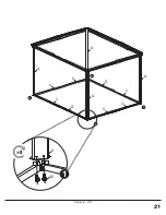 Preview for 21 page of Sojag 853274 Assembly Instructions Manual