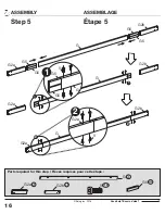 Preview for 16 page of Sojag 999-6158755 Assembly Manual