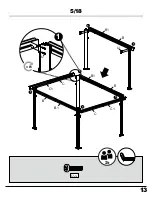 Preview for 13 page of Sojag 999-9163285 Assembly Manual