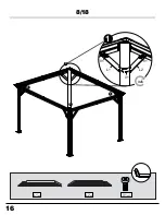 Preview for 16 page of Sojag 999-9163285 Assembly Manual