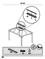 Preview for 20 page of Sojag 999-9163285 Assembly Manual