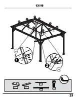 Preview for 21 page of Sojag 999-9163285 Assembly Manual