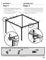 Предварительный просмотр 15 страницы Sojag Castel Owner'S Manual