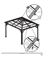 Preview for 31 page of Sojag E500-5157857 Assembly Manual