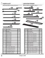 Preview for 8 page of Sojag Four Seasons 500-6160222 Assembly Manual