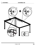 Preview for 19 page of Sojag Four Seasons 500-6160222 Assembly Manual