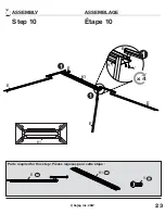 Preview for 23 page of Sojag Four Seasons 500-6160222 Assembly Manual