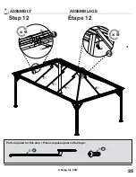 Preview for 25 page of Sojag Four Seasons 500-6160222 Assembly Manual