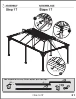 Preview for 31 page of Sojag Four Seasons 500-6160222 Assembly Manual