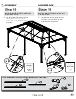 Preview for 33 page of Sojag Four Seasons 500-6160222 Assembly Manual