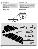 Preview for 34 page of Sojag Four Seasons 500-6160222 Assembly Manual