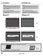 Preview for 38 page of Sojag Four Seasons 500-6160222 Assembly Manual