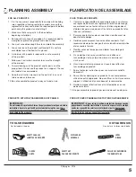 Предварительный просмотр 5 страницы Sojag Four Seasons 999-6158717 Assembly Manual