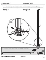 Предварительный просмотр 11 страницы Sojag Four Seasons 999-6158717 Assembly Manual