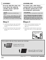 Предварительный просмотр 14 страницы Sojag Four Seasons 999-6158717 Assembly Manual