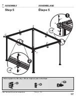 Предварительный просмотр 17 страницы Sojag Four Seasons 999-6158717 Assembly Manual