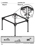 Предварительный просмотр 18 страницы Sojag Four Seasons 999-6158717 Assembly Manual