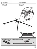 Предварительный просмотр 19 страницы Sojag Four Seasons 999-6158717 Assembly Manual