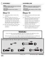 Предварительный просмотр 26 страницы Sojag Four Seasons 999-6158717 Assembly Manual