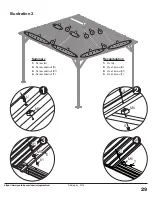 Предварительный просмотр 29 страницы Sojag Four Seasons 999-6158717 Assembly Manual