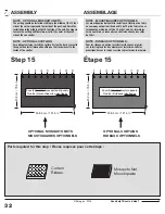 Предварительный просмотр 32 страницы Sojag Four Seasons 999-6158717 Assembly Manual