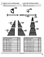 Preview for 9 page of Sojag Four Seasons Sunshelter E442-6159318 Assembly Instructions Manual