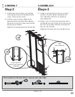 Preview for 11 page of Sojag Four Seasons Sunshelter E442-6159318 Assembly Instructions Manual