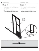 Preview for 12 page of Sojag Four Seasons Sunshelter E442-6159318 Assembly Instructions Manual