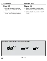 Preview for 22 page of Sojag Four Seasons Sunshelter E442-6159318 Assembly Instructions Manual