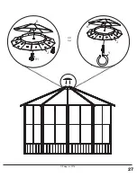 Preview for 27 page of Sojag Four Seasons Sunshelter E442-6159318 Assembly Instructions Manual