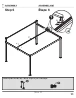 Preview for 12 page of Sojag GAZFOUR05 Assembly Instructions Manual