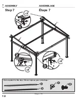 Preview for 13 page of Sojag GAZFOUR05 Assembly Instructions Manual