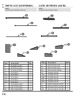 Предварительный просмотр 10 страницы Sojag Kensington Owner'S Manual