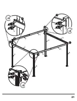 Предварительный просмотр 21 страницы Sojag Kensington Owner'S Manual