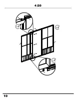 Предварительный просмотр 10 страницы Sojag KORADO Assembly Manual