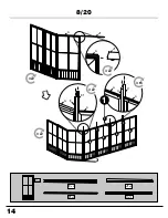 Предварительный просмотр 14 страницы Sojag KORADO Assembly Manual