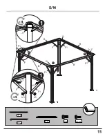 Preview for 11 page of Sojag Meridian Assembly Manual