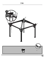 Предварительный просмотр 13 страницы Sojag Meridian Assembly Manual