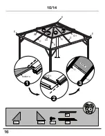 Preview for 16 page of Sojag Meridian Assembly Manual