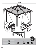 Предварительный просмотр 18 страницы Sojag Meridian Assembly Manual