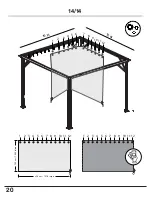 Preview for 20 page of Sojag Meridian Assembly Manual