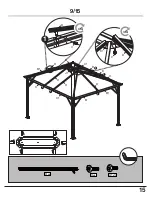 Preview for 15 page of Sojag MERIDIEN Assembly Manual