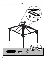 Preview for 16 page of Sojag MERIDIEN Assembly Manual