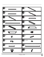 Предварительный просмотр 5 страницы Sojag Messina 12x16 Assembly Manual